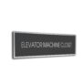 Sliver Grey Blank sign