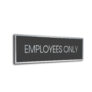 Sliver Grey Blank sign