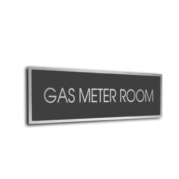 Sliver Grey Blank sign
