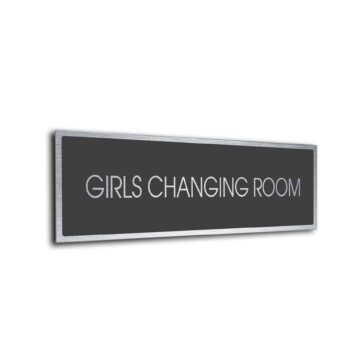 Sliver Grey Blank sign