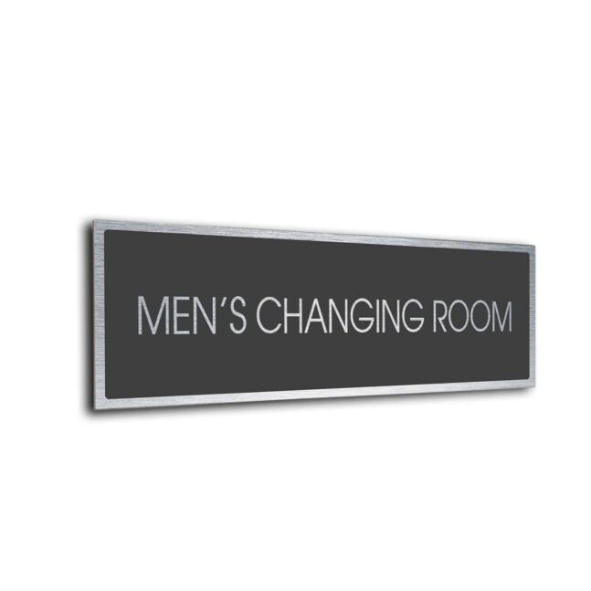 Sliver Grey Blank sign