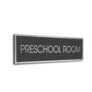 Sliver Grey Blank sign