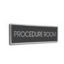 Sliver Grey Blank sign