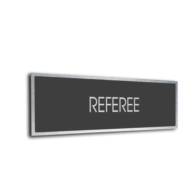 Sliver Grey Blank sign