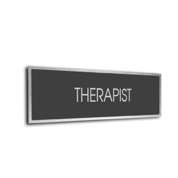 Sliver Grey Blank sign