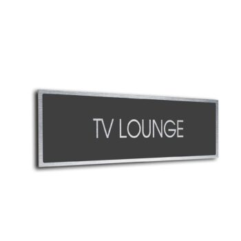 Sliver Grey Blank sign