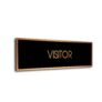 Black Copper Blank sign