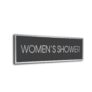 Sliver Grey Blank sign