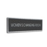 Sliver Grey Blank sign