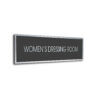 Sliver Grey Blank sign