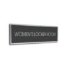 Sliver Grey Blank sign