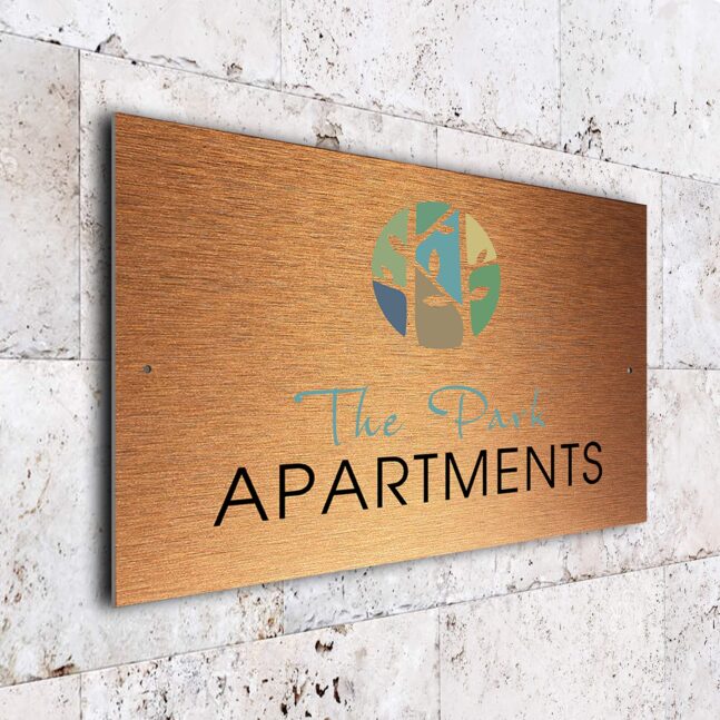 Apartment Sign APTCB250923 Personalized Apartment Sign