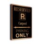Carpool Parking Only Sign