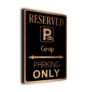 Co-op Parking Only Sign