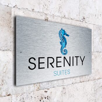 Modern Condominium sign