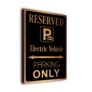 Electric-Vehicle Parking Only Sign