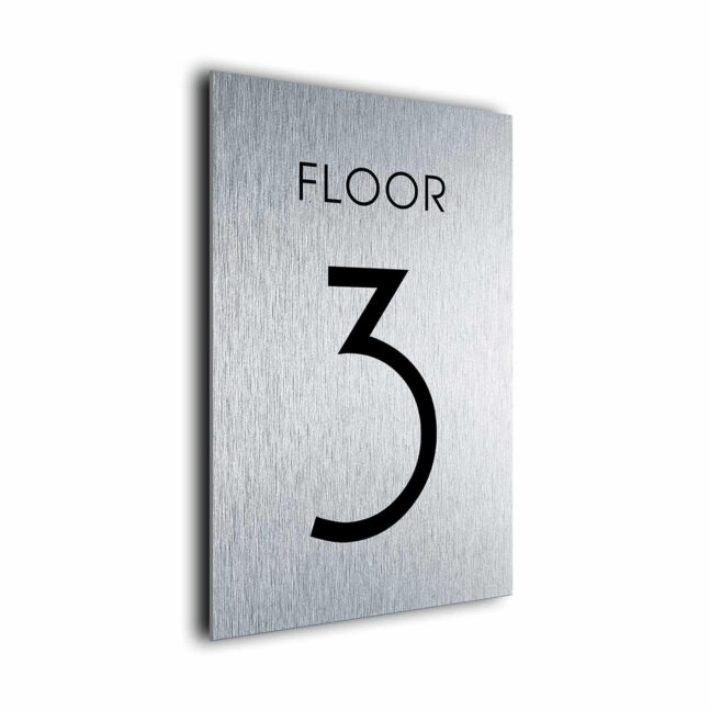 Floor Number signs