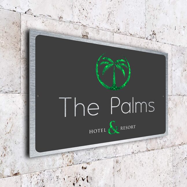 Hotel Logo Sign