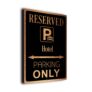 Hotel Parking Only Sign