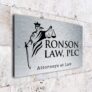 Modern Attorney at Law Sign