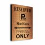 Motel-Guest Parking Only Sign