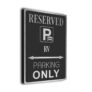 RV Parking Only Sign