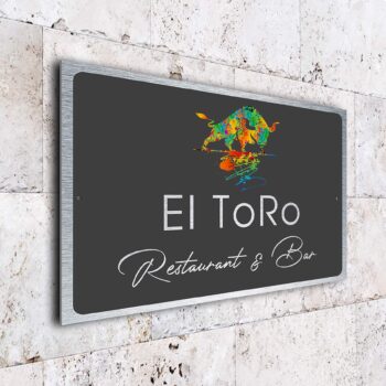 Restaurant Logo Sign