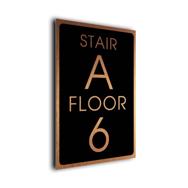 Stairs Sign DMSTABC220823 Stairs Signs