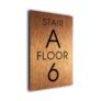 Stairs sign