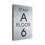 Stairs Number Plaque