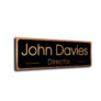 Copper Door Name Sign