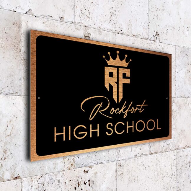 High School Sign DMHISCHBC021023 Custom High School Sign