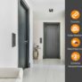 Hotel and Apartment Number signs from DecaModa