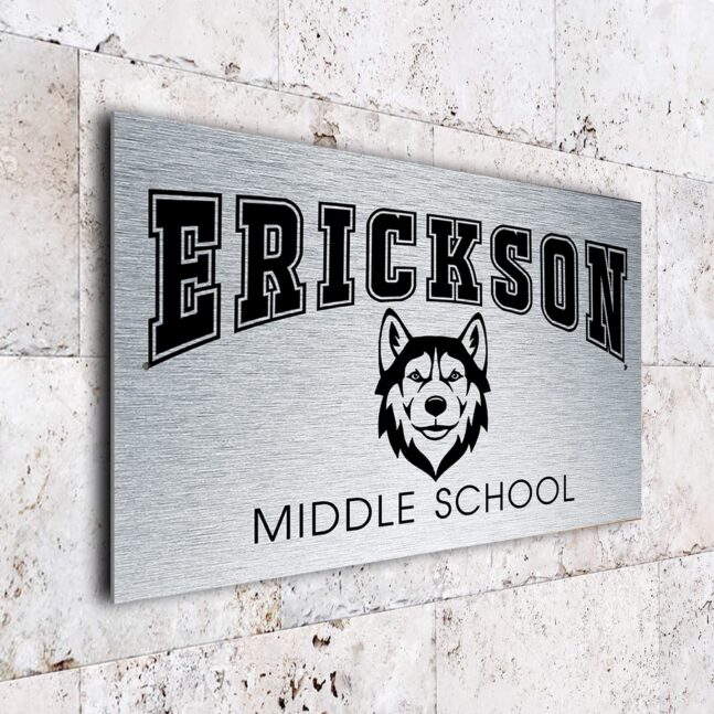 Middle School Wall Sign
