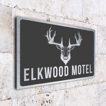 Modern Motel sign