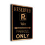 Valet Parking Only Sign