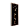 Custom Vertical Unit sign