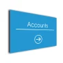 Accounts Arrow Sign Directional Sign