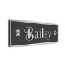 Modern Dog Name Signs