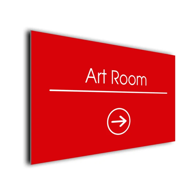Art Room Arrow Sign Directional Sign Art Room Arrow Sign Directional Sign