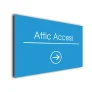 Attic Access Arrow Sign Directional Sign