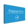 Baggage Store Arrow Sign Directional Sign