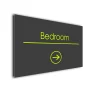 Bedroom Arrow Sign Directional Sign
