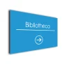 Bibliotheca Arrow Sign Directional Sign