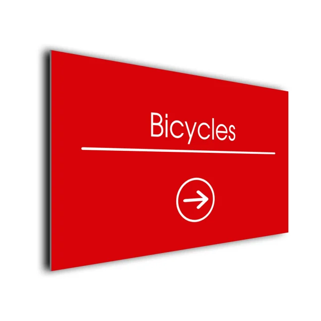 Bicycles Signs Directional Sign Bicycles Signs Directional Sign