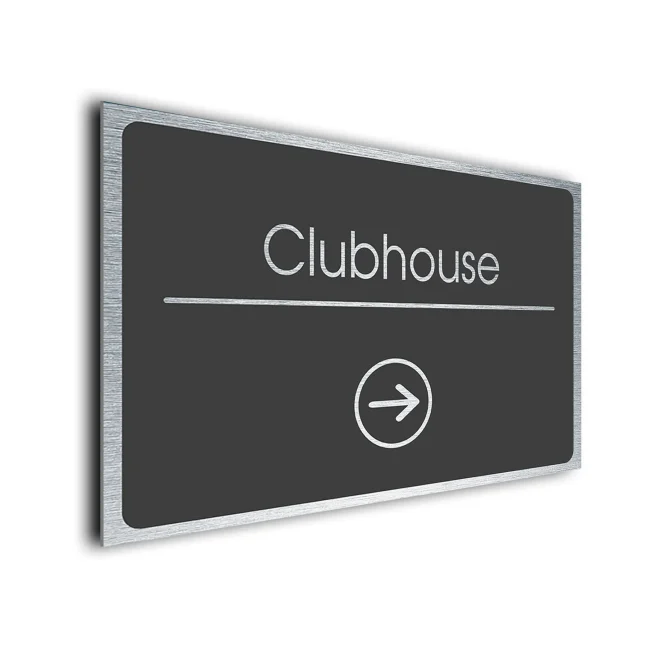 Clubhouse Sign Clubhouse Sign