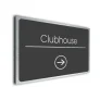 Clubhouse Sign