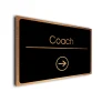 Coach Directional Sign