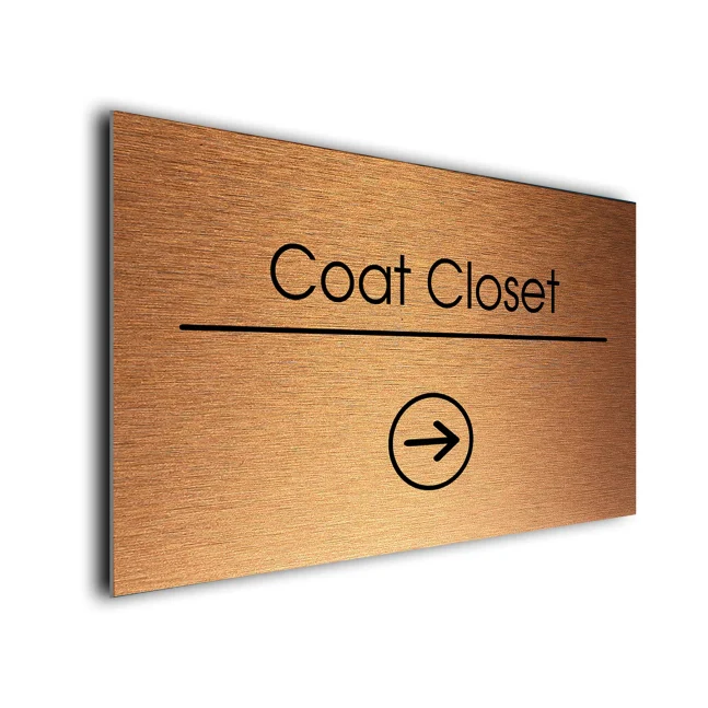 Coat Closet Sign Coat Closet Sign