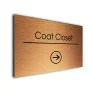 Coat Closet Sign
